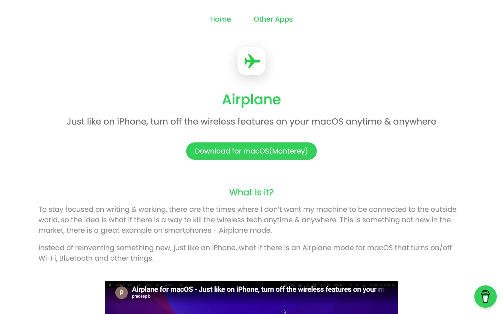 Airplane for macOS