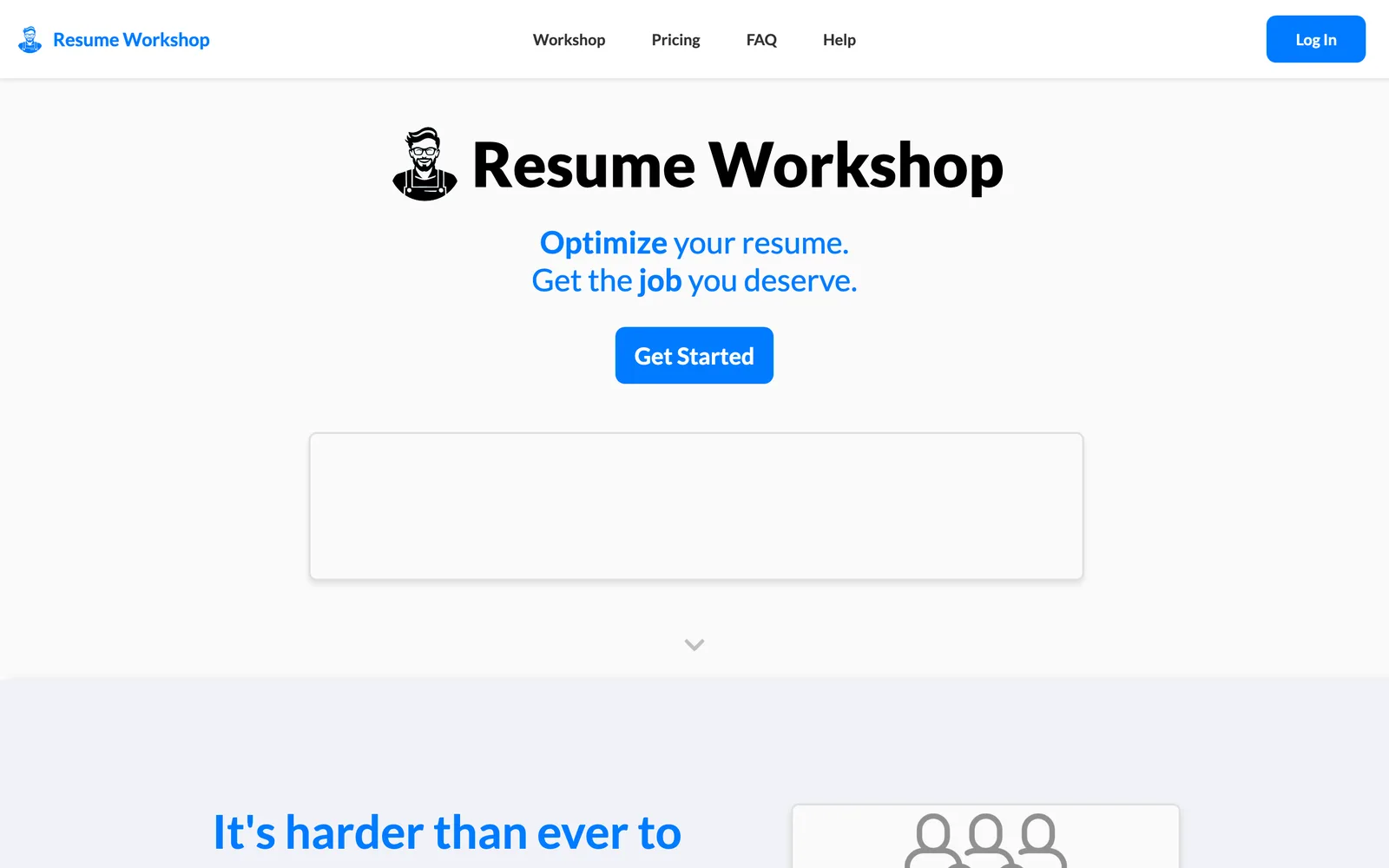 Resume Workshop screenshot