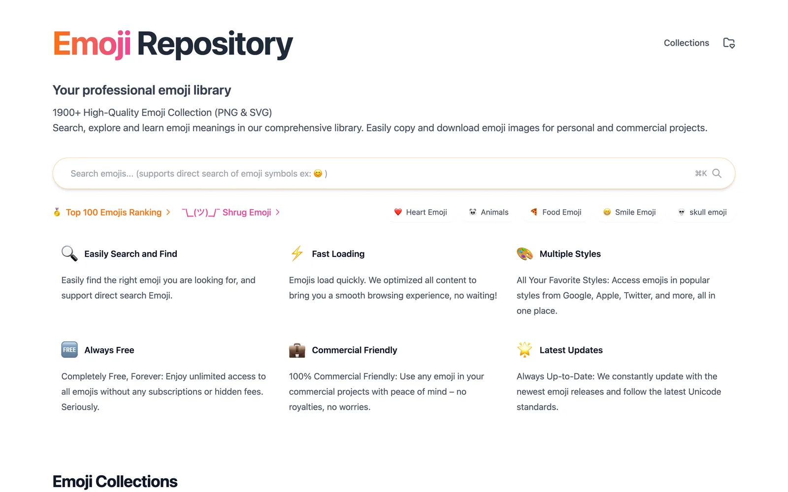 Emoji Repo screenshot