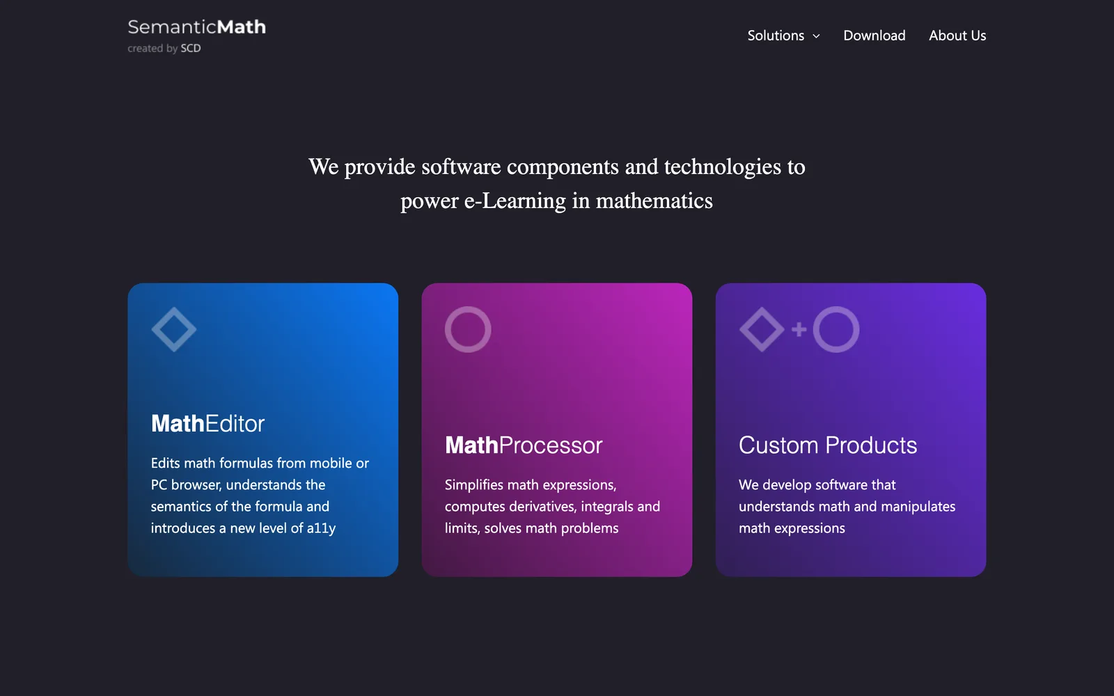 Math Editor by SCD Company screenshot
