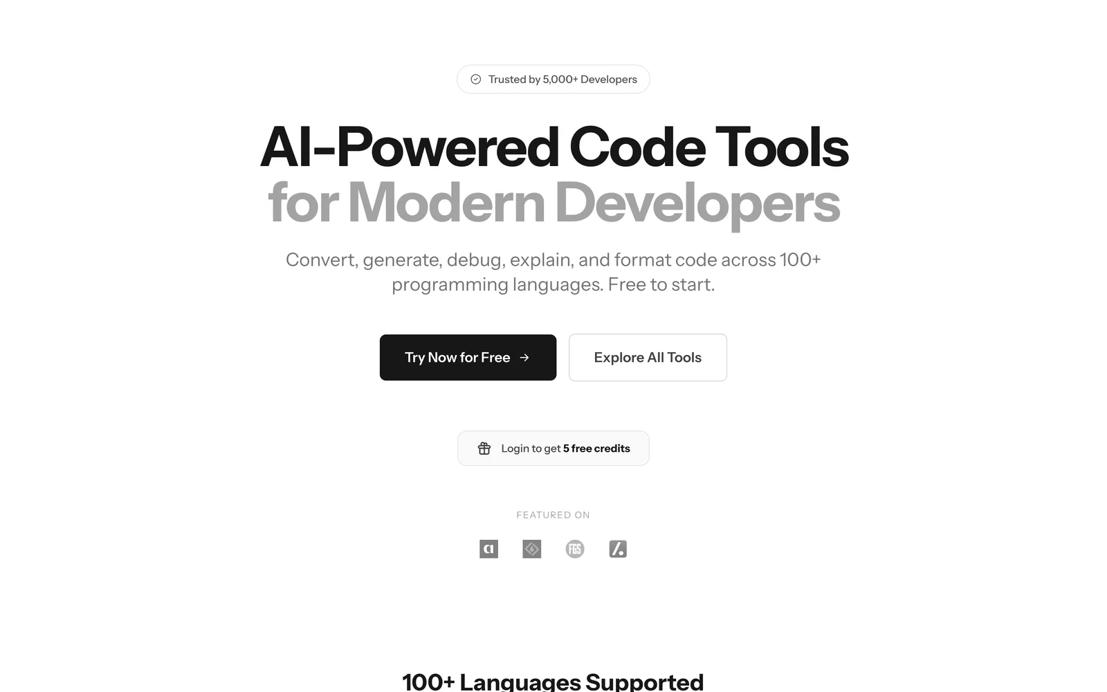 Swapcode AI screenshot