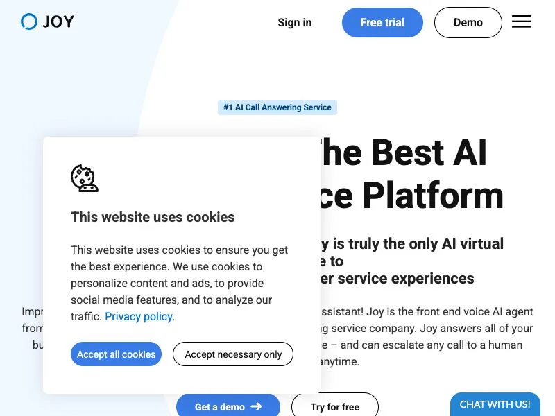 Joy AI screenshot