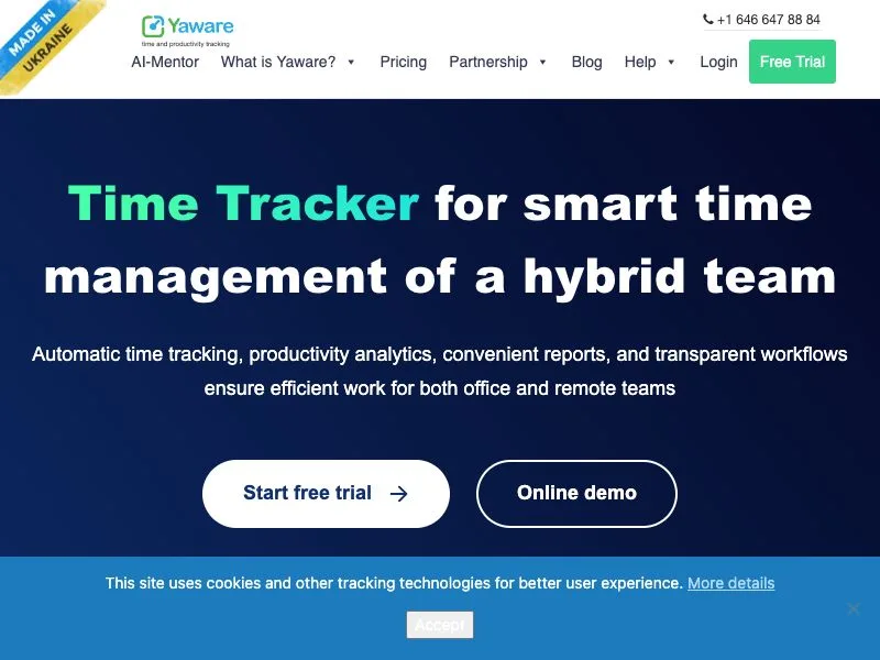 Yaware.TimeTracker screenshot
