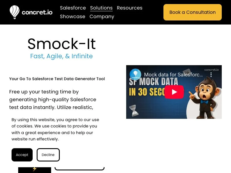 Smock-it screenshot