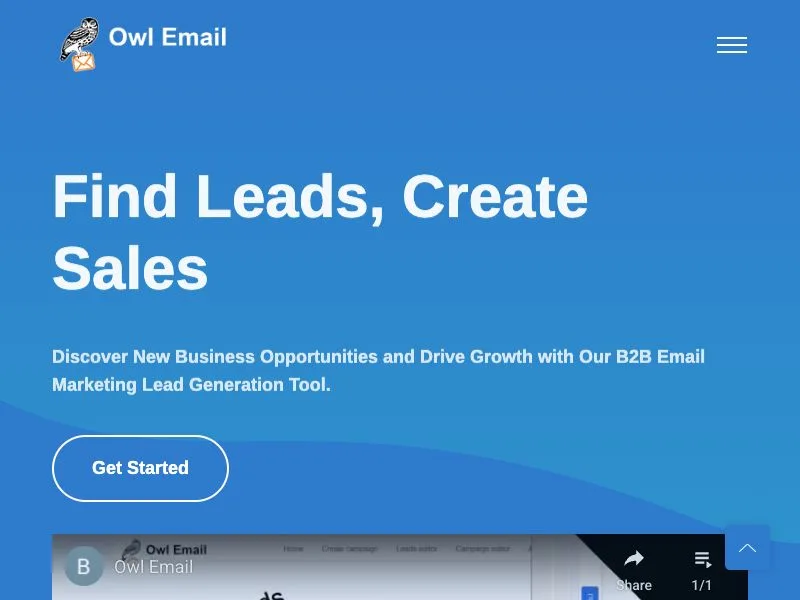 Owl Email screenshot