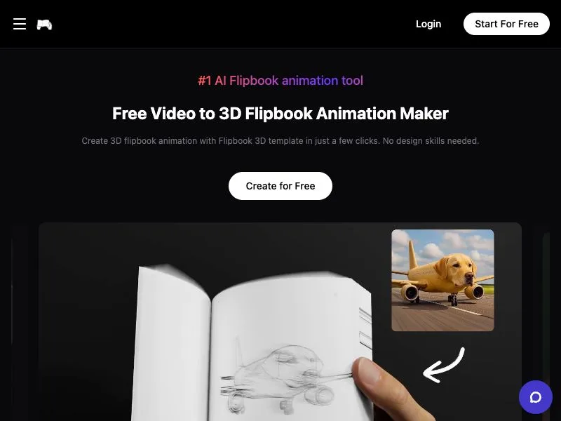 Flipbook3D screenshot