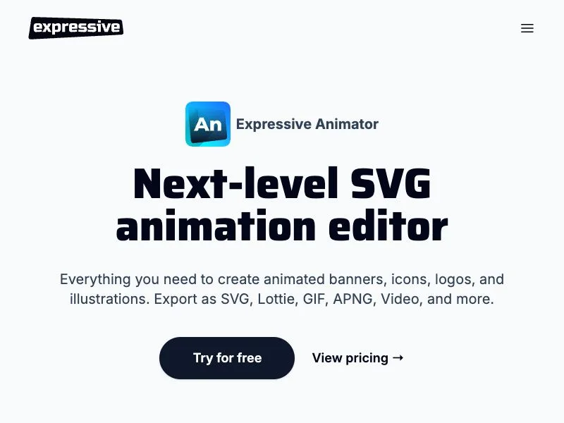 Expressive Animator screenshot