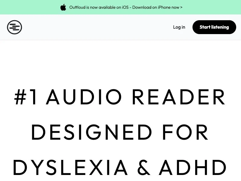 Outtloud screenshot