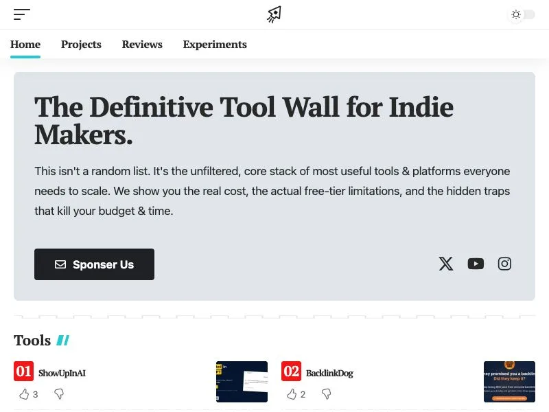 FoundersWall screenshot