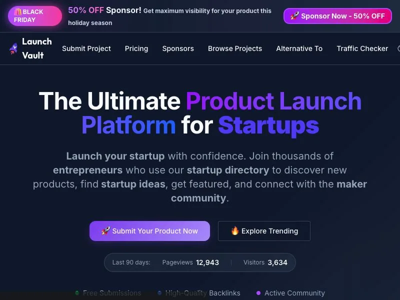 Launch vault