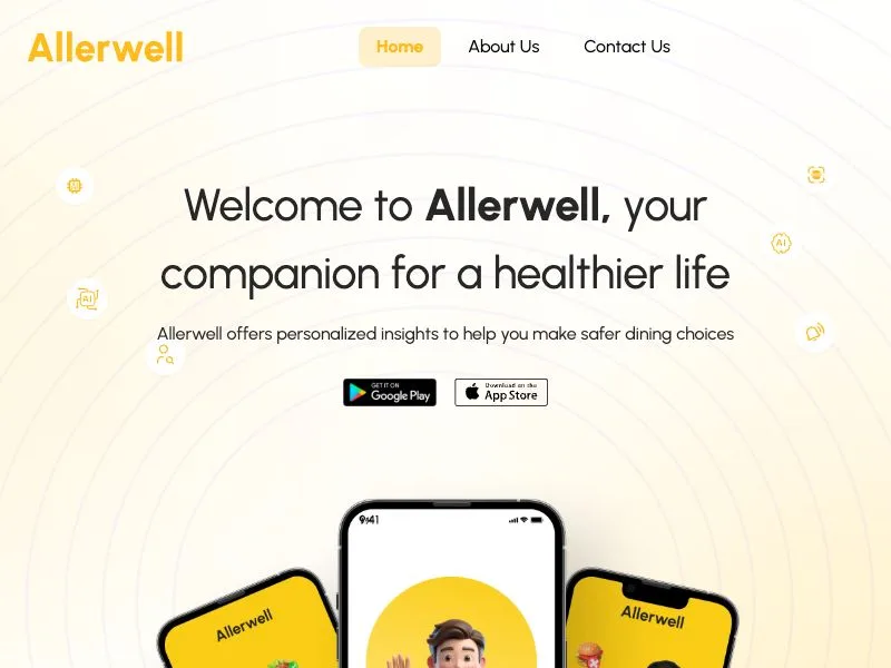 Allerwell screenshot