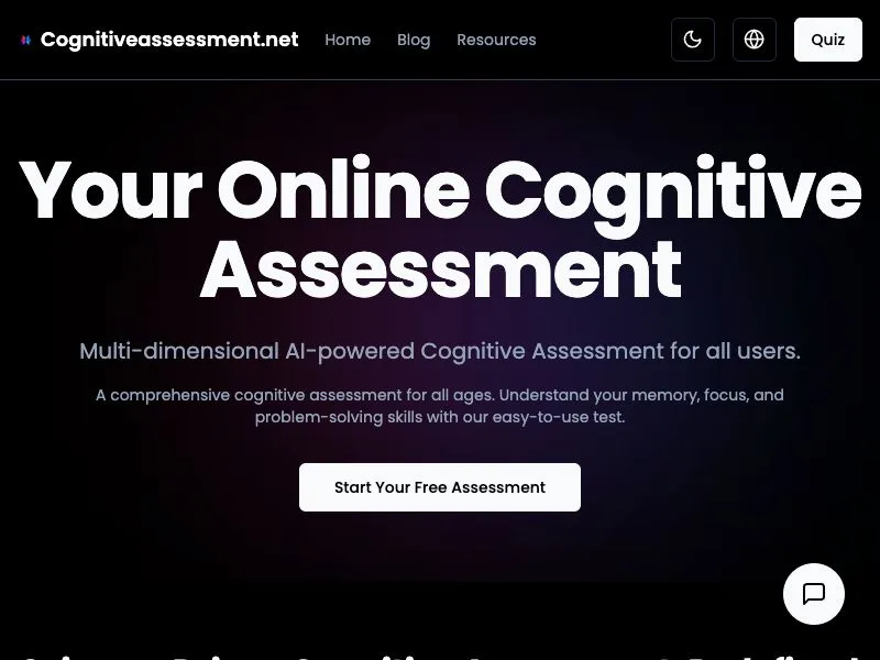 cognitiveassessment screenshot