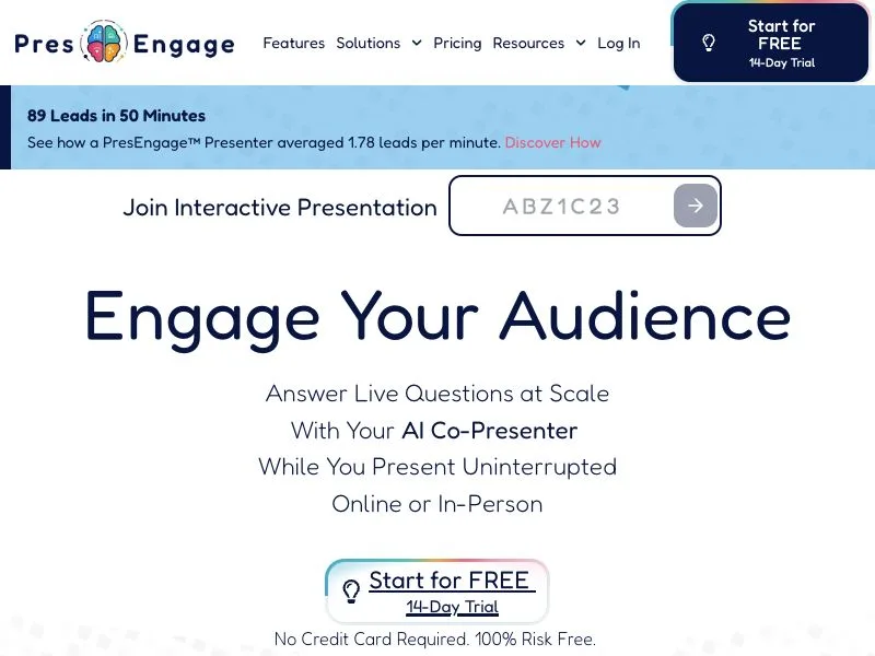 PresEngage screenshot