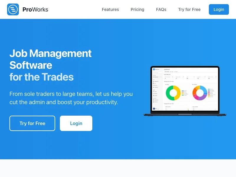 ProWorks screenshot