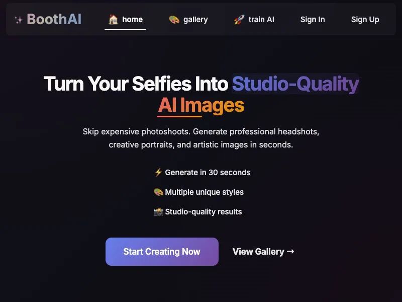 BoothAI360 screenshot