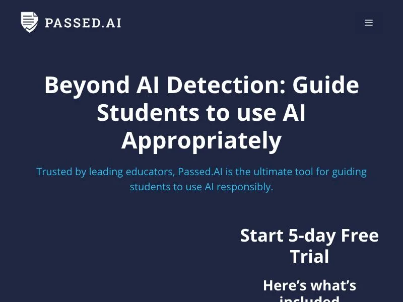 Passed.AI screenshot