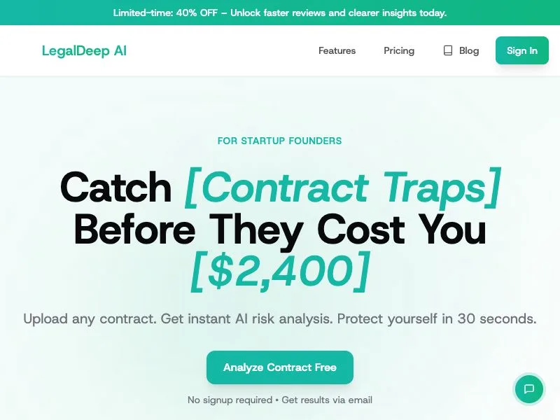 LegalDeep AI screenshot