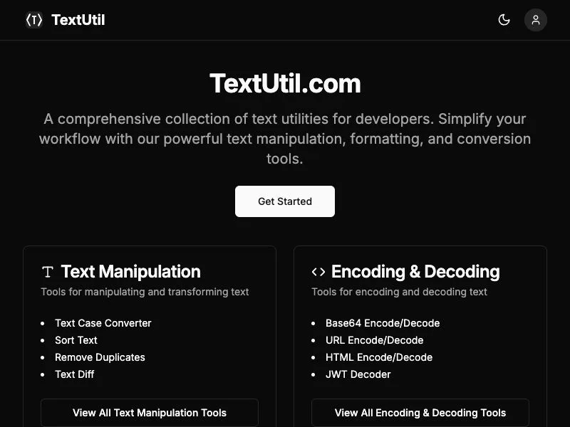Textutil screenshot