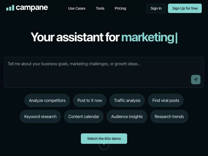 Campane screenshot