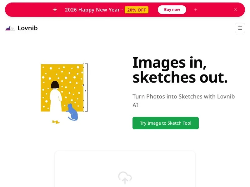 Image to Sketch | Lovnib screenshot