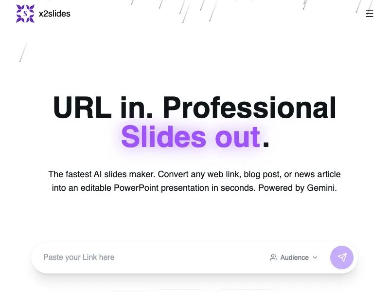 X2slides screenshot
