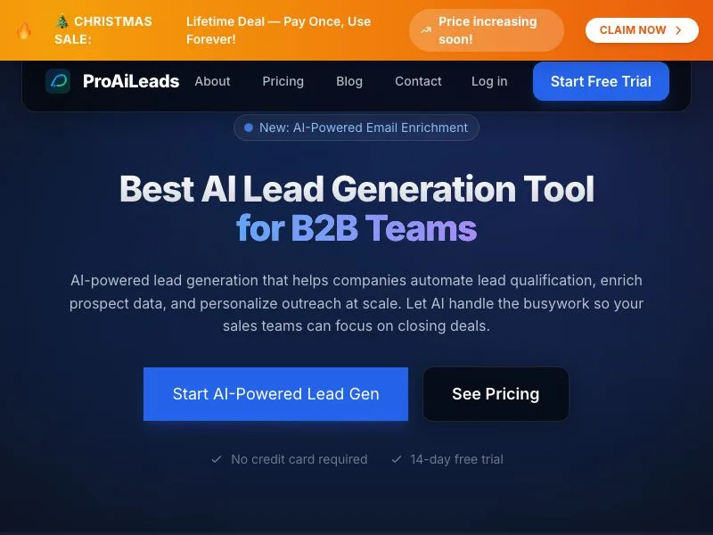 ProAILeads screenshot