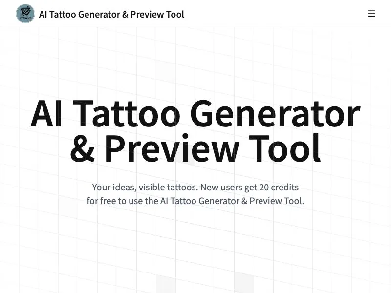 Tatttoogen screenshot