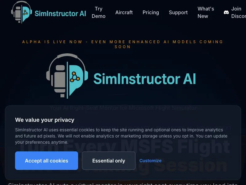 SimInstructor AI screenshot