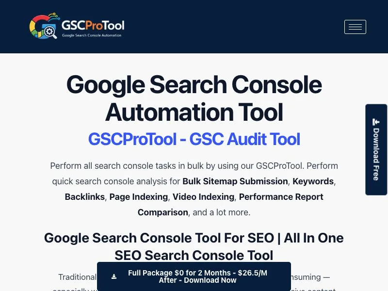 GSCProTool screenshot