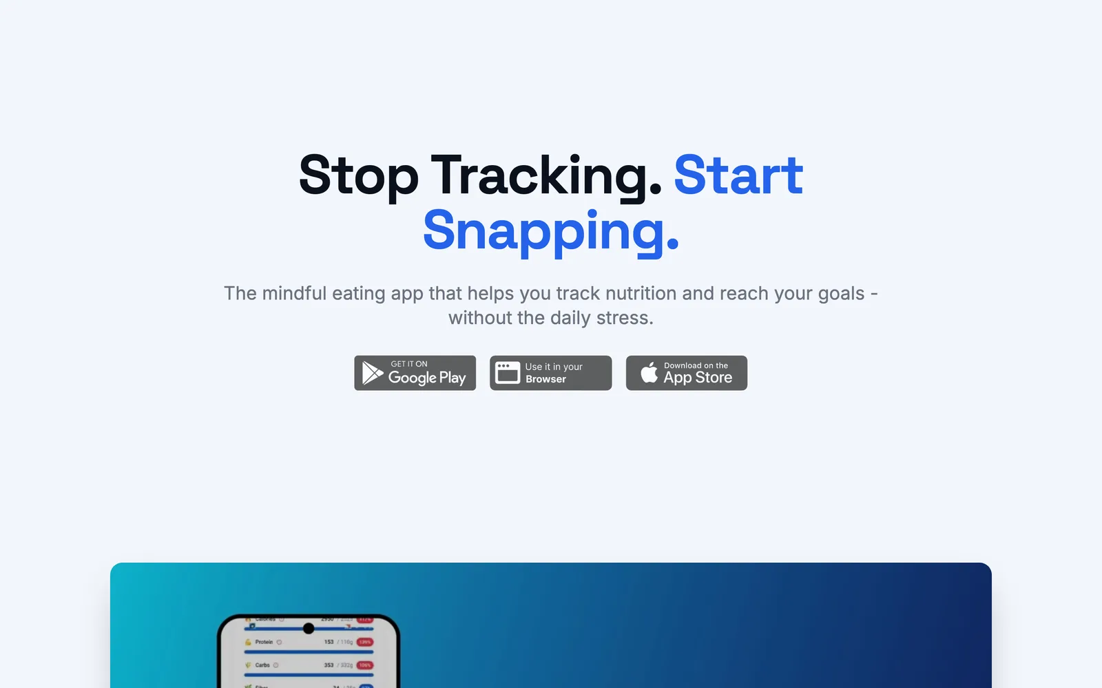 Food Snap screenshot
