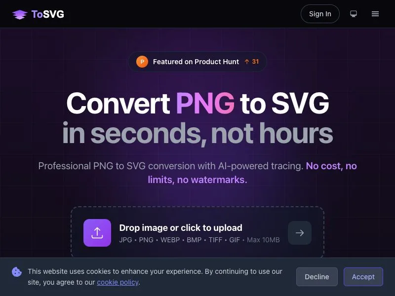 ToSVG screenshot