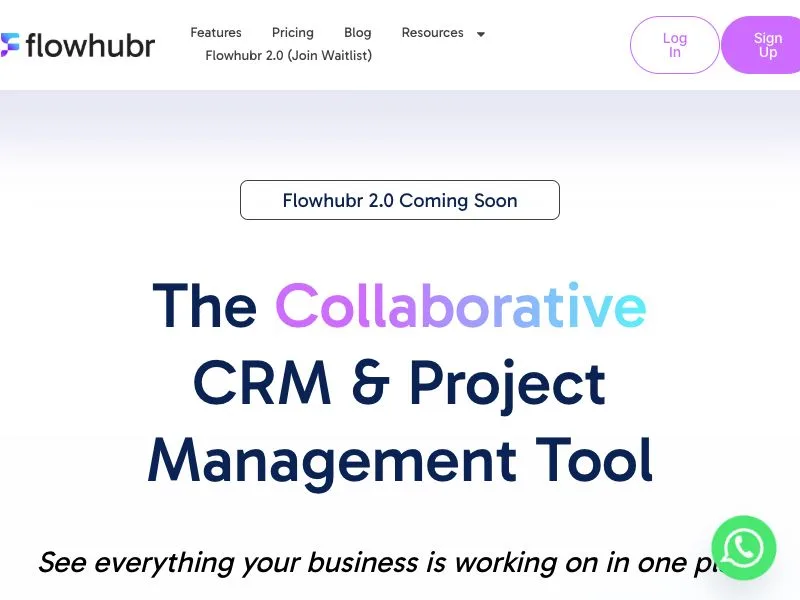 Flowhubr screenshot