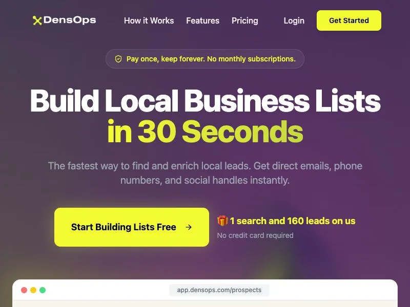 DensOps screenshot