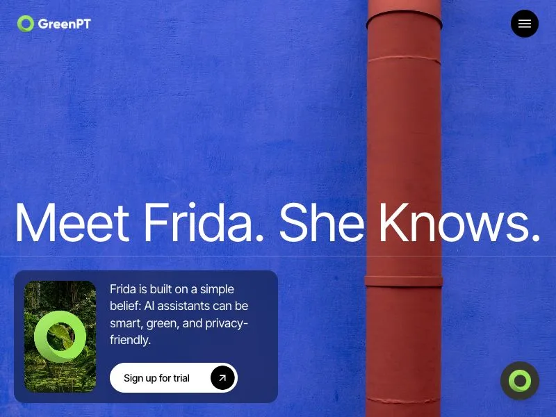 GreenPT screenshot