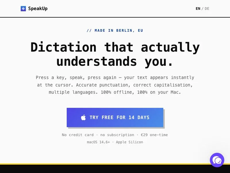 SpeakUp screenshot