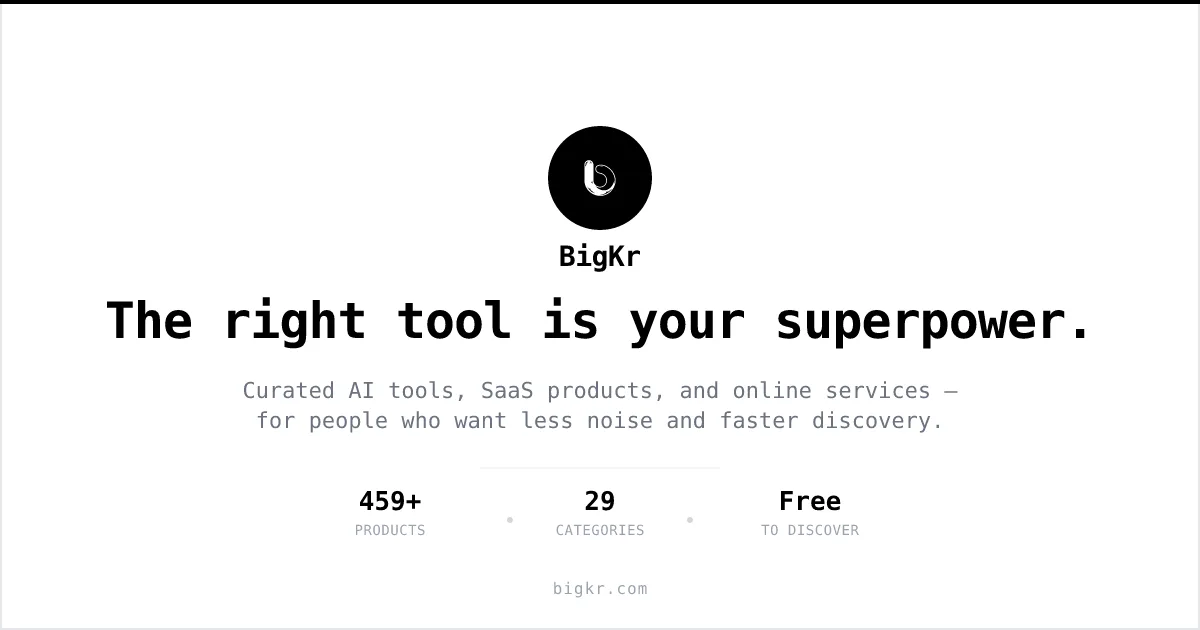BigKr screenshot