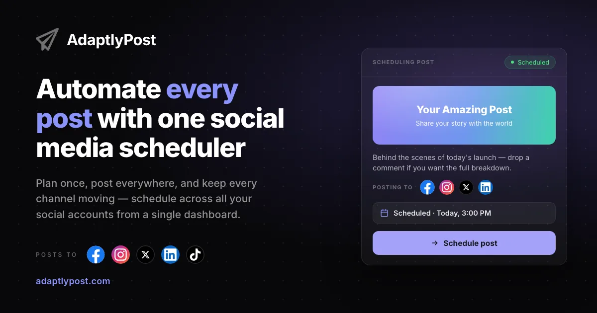 AdaptlyPost screenshot