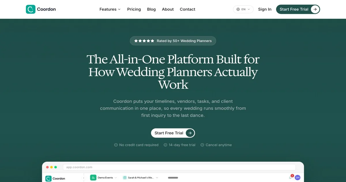 Coordon screenshot