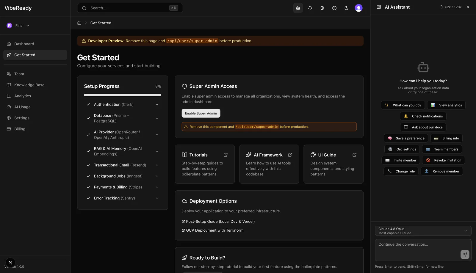 VibeReady screenshot